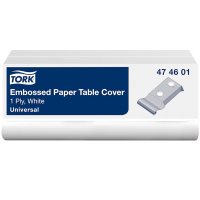 Bordsduk i papper 1,2m x 50m | Tork Damast | vit SE200751