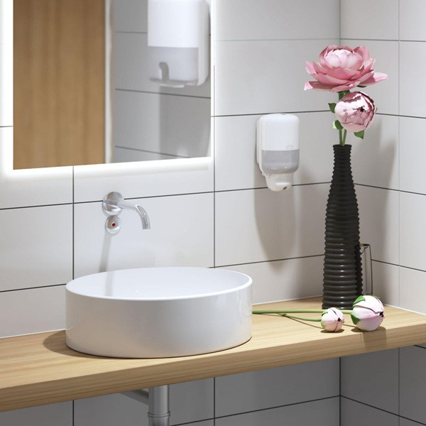 Dispenser för handtvål | Tork S2 Mini | vit SE200695 - 4