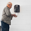 Dispenser för industritorkrulle | Tork W1 Maxi | svart/röd STO00257 - 5