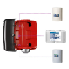 Dispenser för industritorkrulle | Tork W1 Maxi | svart/röd STO00257 - 6