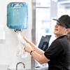 Dispenser för industritorkrulle | Tork W2 Maxi | turkos STO00256 - 5