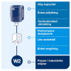 Dispenser för industritorkrulle | Tork W2 Maxi | turkos STO00256 - 8