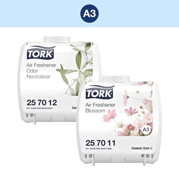 Dispenser för luktförbättrare | Tork A3 | svart | 6st SE200748 - 3
