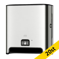 Dispenser för pappershanddukar | Tork H1 Matic Sensor | rostfritt stål | 20st [PALLFRAKT] SE200740