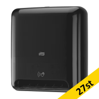 Dispenser för pappershanddukar | Tork H1 Matic automatisk | svart | 27st [PALLFRAKT] SE200744