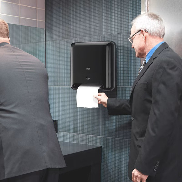 Dispenser för pappershanddukar | Tork H1 Matic automatisk | svart SE200743 - 4