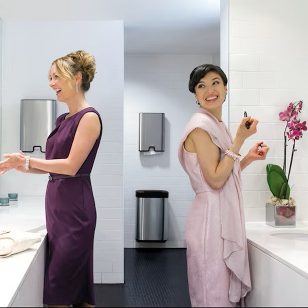 Dispenser för pappershanddukar | Tork H2 Xpress | rostfritt stål SE200735 - 3