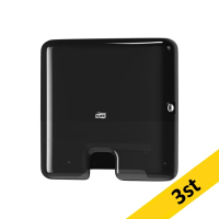 Dispenser för pappershanddukar | Tork H2 Xpress Mini | svart | 3st