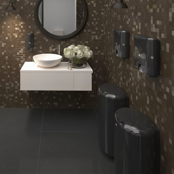 Dispenser för pappershanddukar | Tork H2 Xpress Mini | svart STO00212 - 5