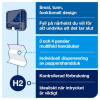 Dispenser för pappershanddukar | Tork H2 Xpress Mini | svart STO00212 - 7