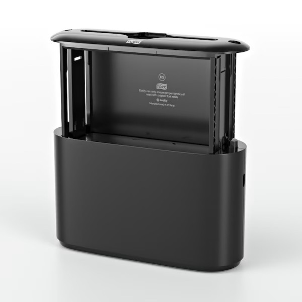 Dispenser för pappershanddukar | Tork H2 Xpress fristående | svart STO00214 - 3