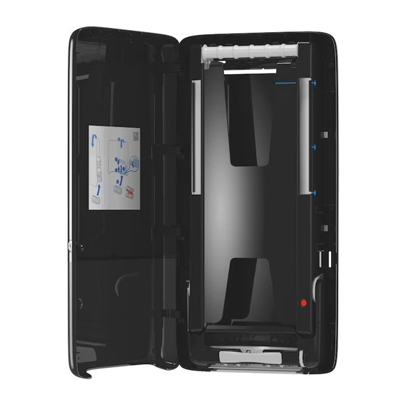 Dispenser för pappershanddukar | Tork H5 PeakServe | svart SE200733 - 3