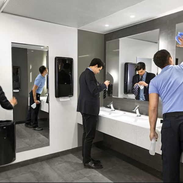 Dispenser för pappershanddukar | Tork H5 PeakServe | svart SE200733 - 4