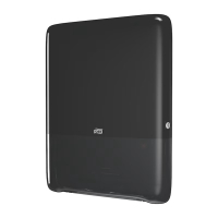 Dispenser för pappershanddukar | Tork H5 PeakServe Mini | svart SE200727