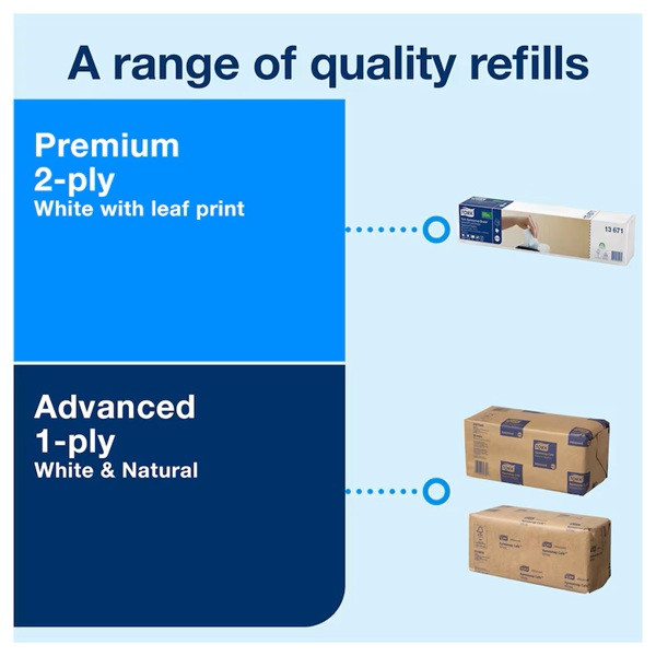 Dispenser för servetter | Tork N10 Xpressnap | valnöt SE200715 - 5