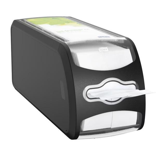 Dispenser för servetter | Tork N14 Xpressnap Fit L | svart SE200713 - 2