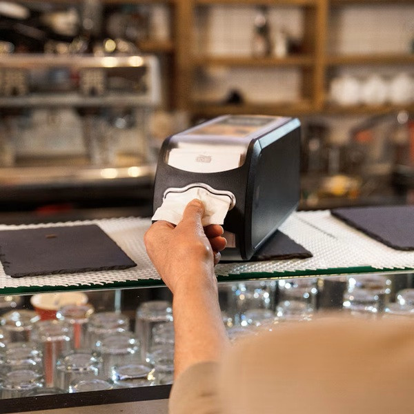 Dispenser för servetter | Tork N14 Xpressnap Fit L | svart SE200713 - 4