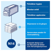Dispenser för servetter | Tork N14 Xpressnap Fit L | svart SE200713 - 6