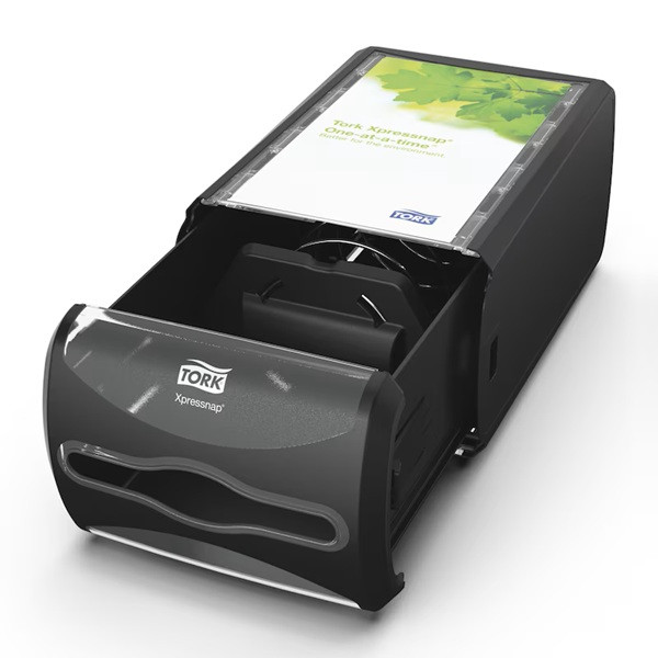 Dispenser för servetter | Tork N4 Xpressnap L | svart SE200707 - 3