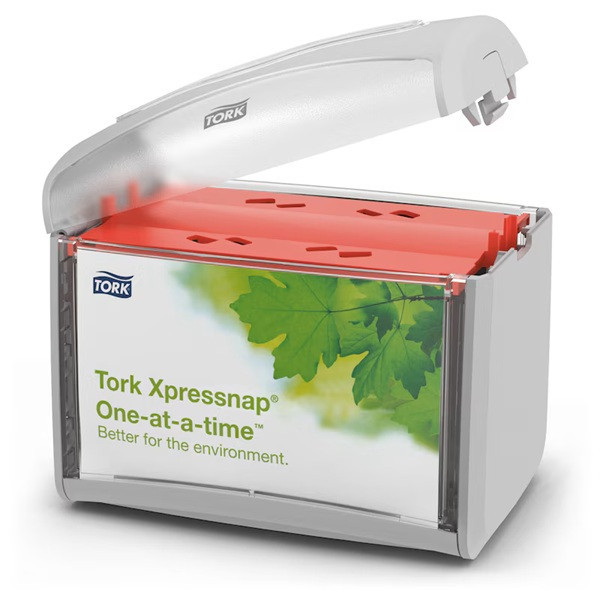 Dispenser för servetter | Tork N4 Xpressnap S | grå | 4st SE200705 - 3