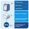 Dispenser för servetter | Tork Xpressnap Fit N14 | svart SE200649 - 6