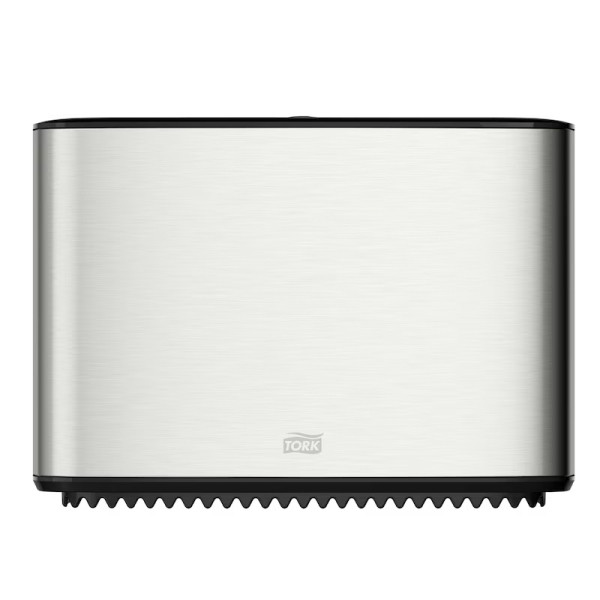 Dispenser för toalettpapper | 1 rulle | Tork T2 Jumbo Mini | rostfritt stål STO00185 - 4