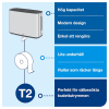 Dispenser för toalettpapper | 1 rulle | Tork T2 Jumbo Mini | rostfritt stål STO00185 - 7