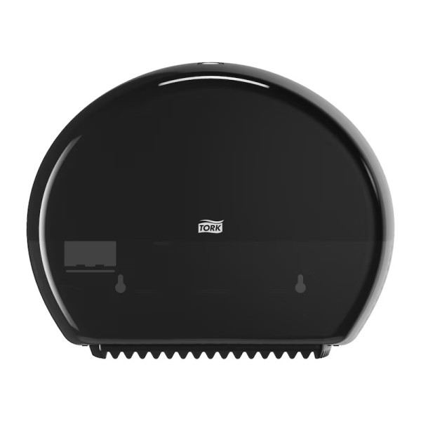 Dispenser för toalettpapper | 1 rulle | Tork T2 Jumbo Mini | svart STO00223 - 4