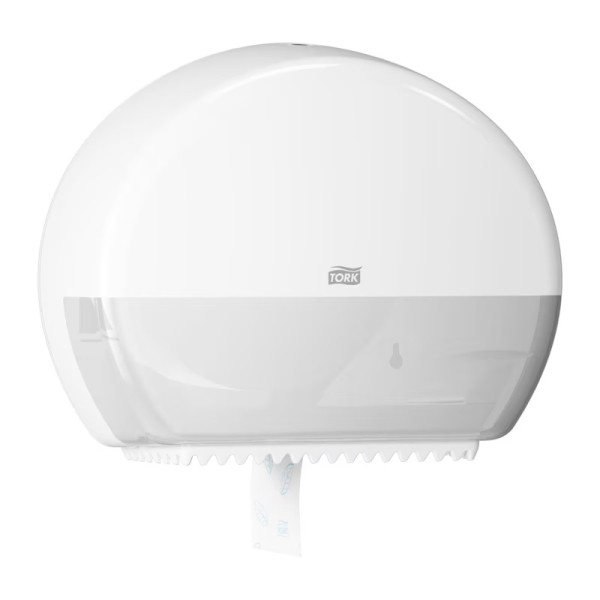 Dispenser för toalettpapper | 1 rulle | Tork T2 Jumbo Mini | vit STO00222 - 2