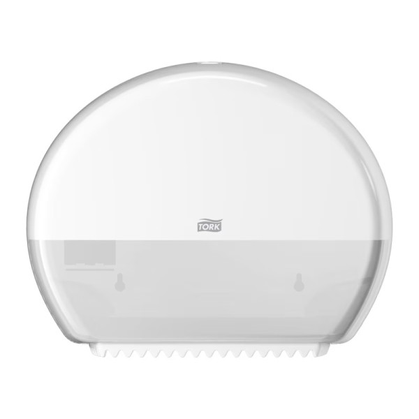 Dispenser för toalettpapper | 1 rulle | Tork T2 Jumbo Mini | vit STO00222 - 3