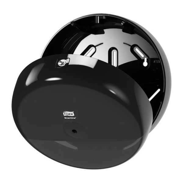 Dispenser för toalettpapper | 1 rulle | Tork T8 SmartOne | svart STO00264 - 3