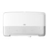Dispenser för toalettpapper | 2 rullar | Tork T2 Jumbo Twin Mini | vit STO00224 - 3