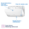 Dispenser för toalettpapper | 2 rullar | Tork T2 Jumbo Twin Mini | vit STO00224 - 6