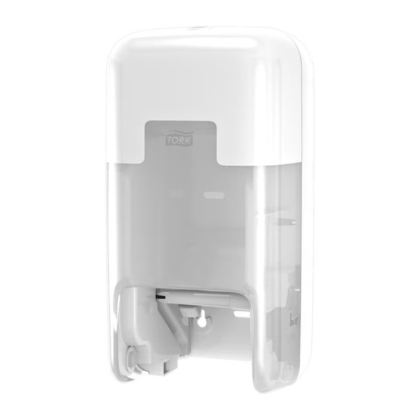 Dispenser för toalettpapper | 2 rullar | Tork T7 OptiServe | vit SE200666 - 1