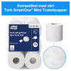 Dispenser för toalettpapper | 2 rullar | Tork T9 SmartOne Twin | svart SE200659 - 4