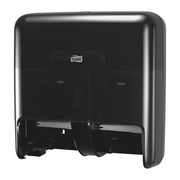 Dispenser för toalettpapper | 4 rullar | Tork T7 OptiServe | svart SE200664 - 1
