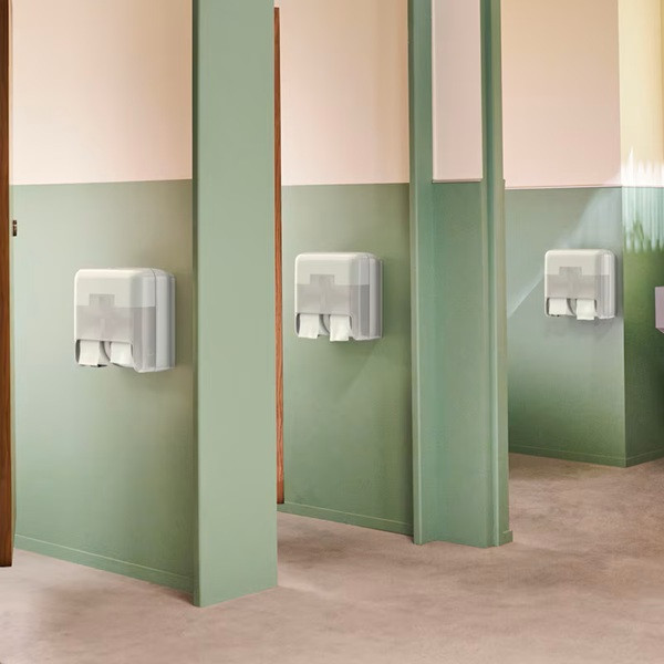 Dispenser för toalettpapper | 4 rullar | Tork T7 OptiServe | vit SE200662 - 2