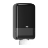 Dispenser för toalettpapper | pappersark | Tork T3 | svart STO00227 - 2