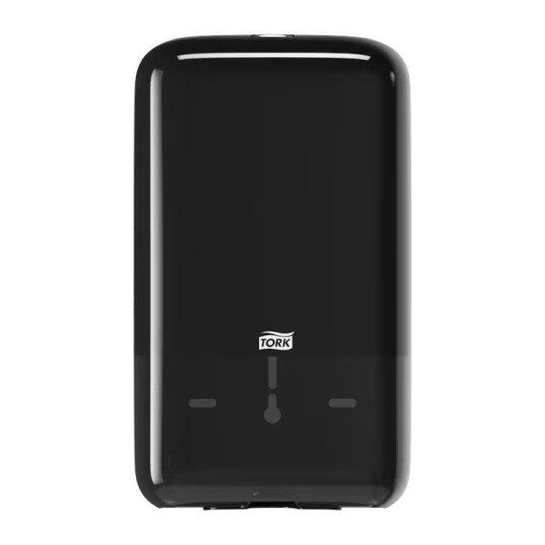 Dispenser för toalettpapper | pappersark | Tork T3 | svart STO00227 - 4
