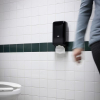Dispenser för toalettpapper | pappersark | Tork T3 | svart STO00227 - 5