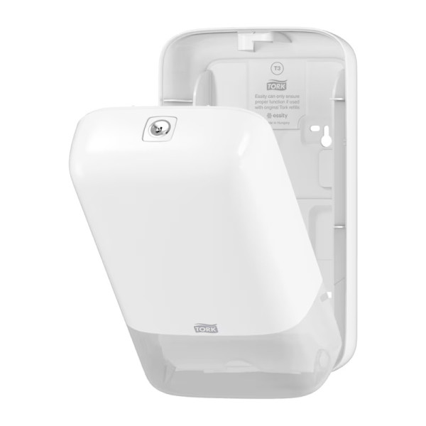Dispenser för toalettpapper | pappersark | Tork T3 | vit STO00226 - 3