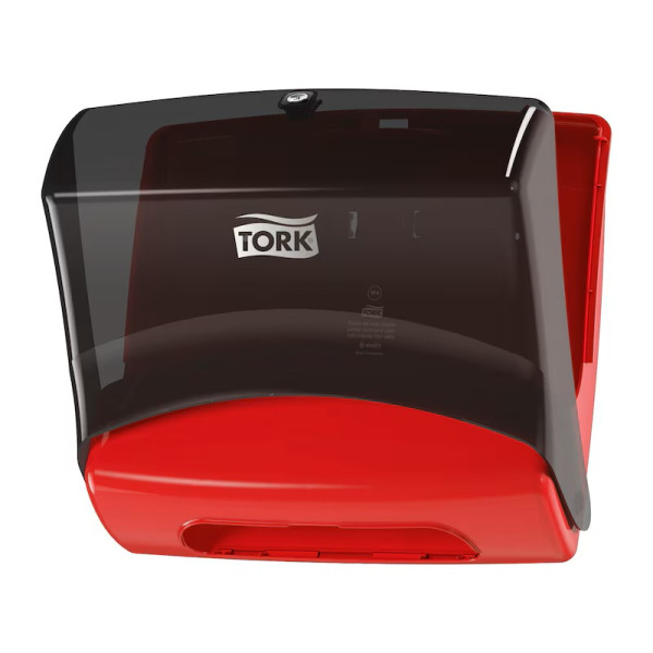 Dispenser för torkdukar | Tork W4 | svart/röd STO00259 - 2