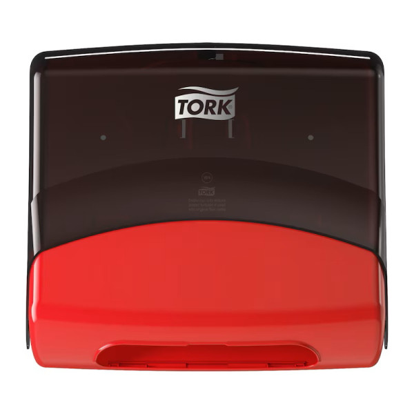 Dispenser för torkdukar | Tork W4 | svart/röd STO00259 - 3