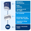 Dispenser för torkdukar | Tork W4 | svart/röd STO00259 - 7