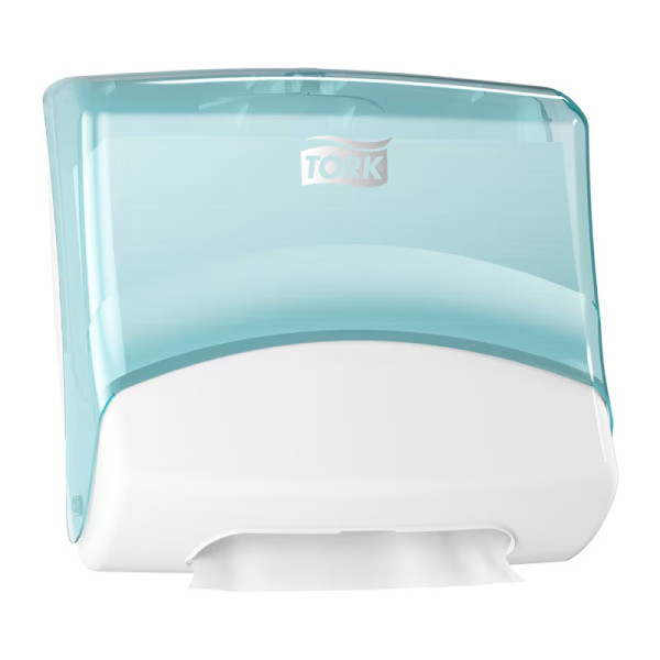 Dispenser för torkdukar | Tork W4 | vit/turkos STO00258 - 2