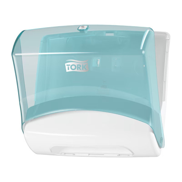 Dispenser för torkdukar | Tork W4 | vit/turkos STO00258 - 3