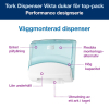 Dispenser för torkdukar | Tork W4 | vit/turkos STO00258 - 7