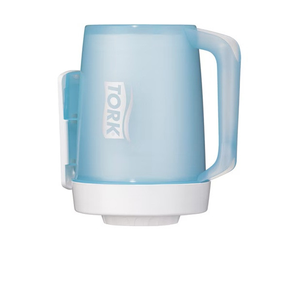 Dispenser för torkrullar | Tork M1 Bärbar Mini | vit/turkos SE200723 - 1