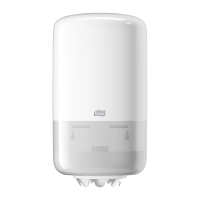 Dispenser för torkrullar | Tork M1 Mini Centerfeed | vit STO00229