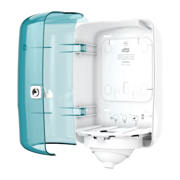 Dispenser för torkrullar | Tork M3 Reflex Mini | turkos STO00200 - 3